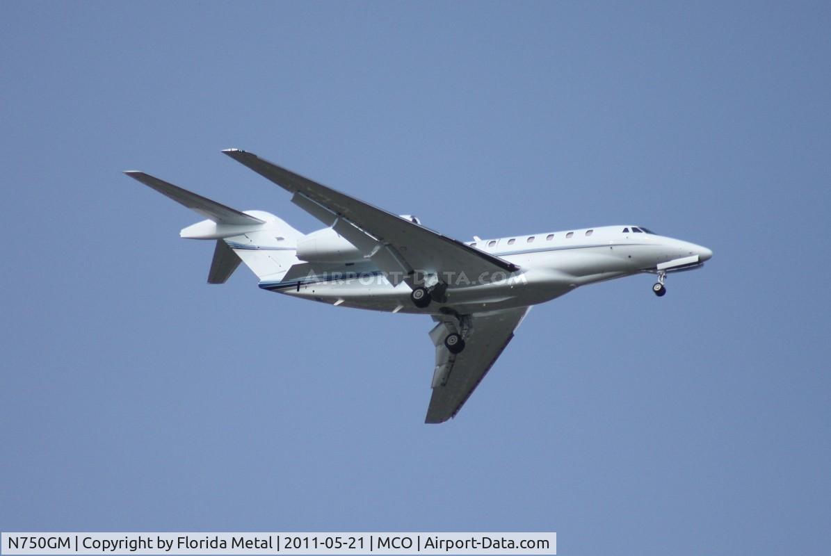 N750GM, 1998 Cessna 750 Citation X C/N 750-0066, General Mills