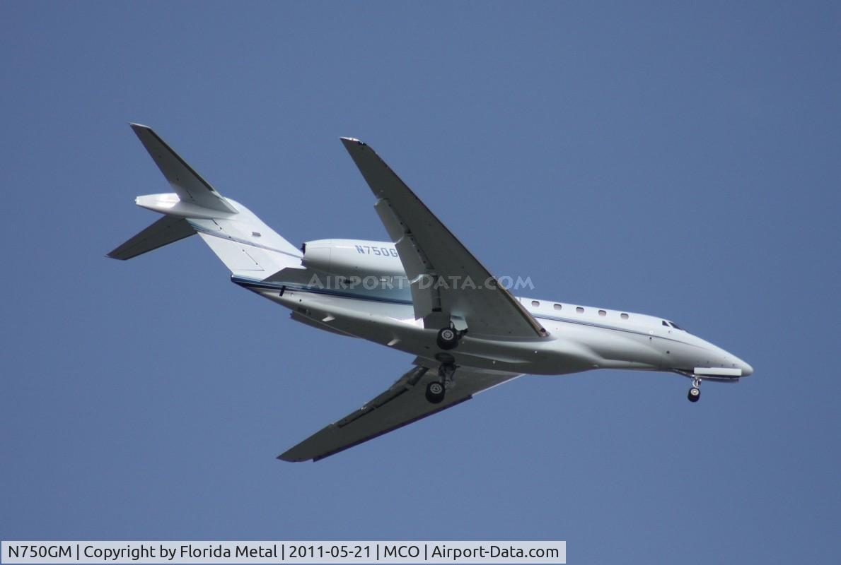 N750GM, 1998 Cessna 750 Citation X C/N 750-0066, General Mills C750