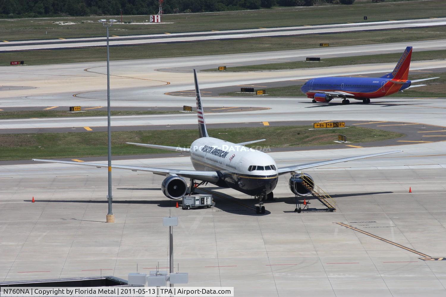 N760NA, 1993 Boeing 767-39H C/N 26257, North American 767
