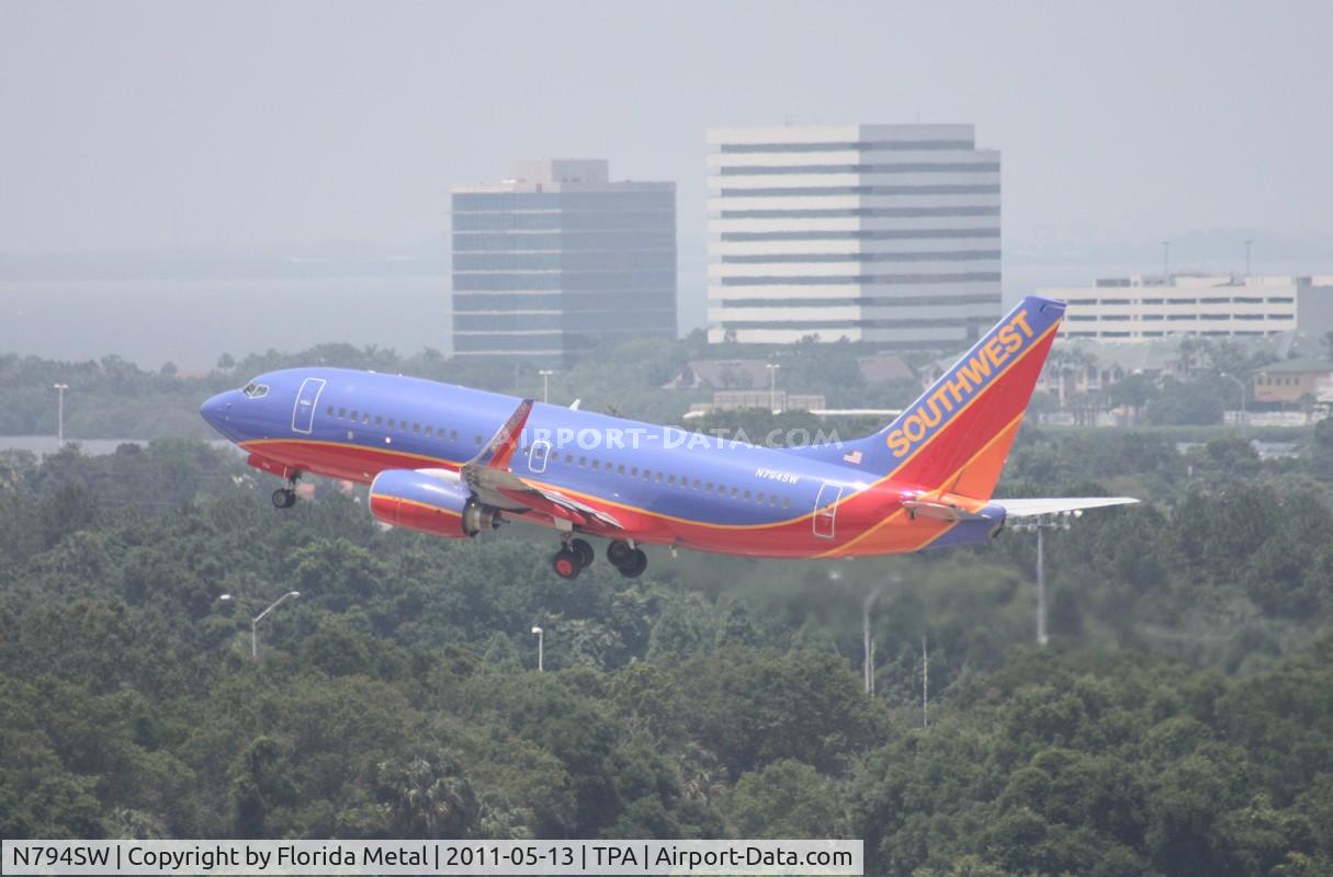 N794SW, 2001 Boeing 737-7H4 C/N 30605, Southwest 737