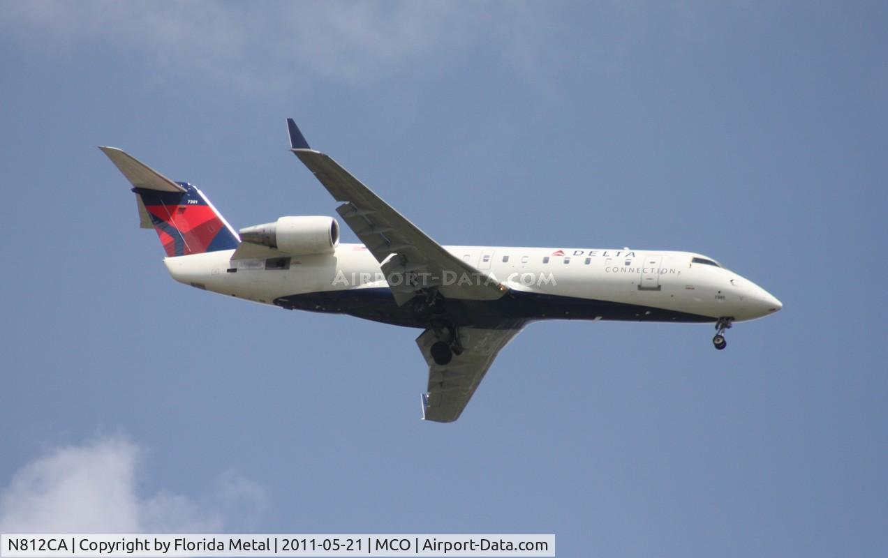 N812CA, 2000 Bombardier CRJ-100ER (CL-600-2B19) C/N 7381, Comair CRJ-200