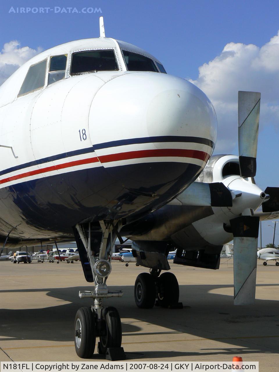 N181FL, 1956 Convair 580 C/N 387, At Arlington Municipal Airport - Arlington, TX