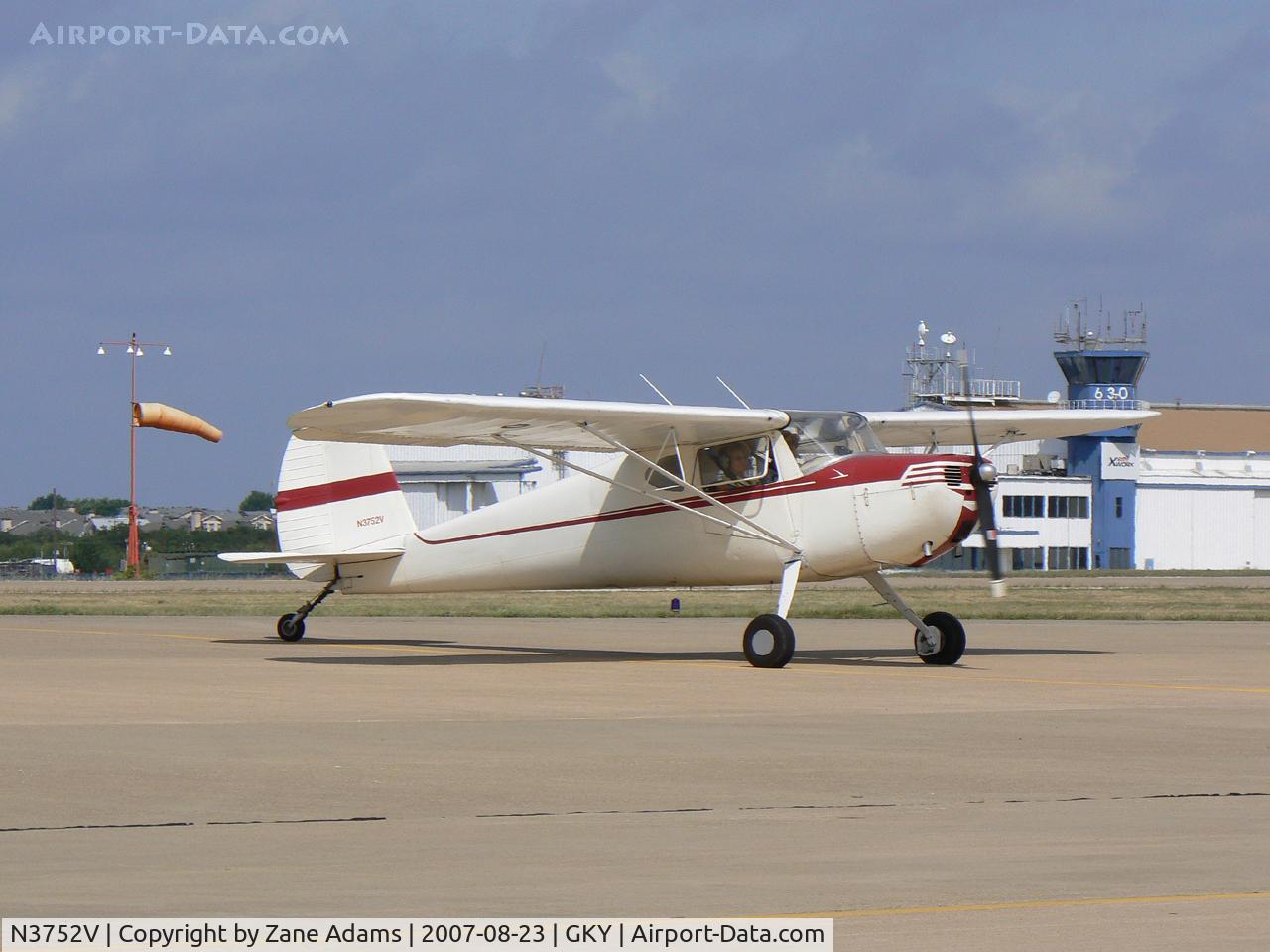 N3752V, 1949 Cessna 140 C/N 15053, At Arlington Municipal Airport - Arlington, TX