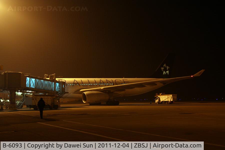 B-6093, 2007 Airbus A330-243 C/N 884, Beijing fog, the plane landed in Shijiazhuang