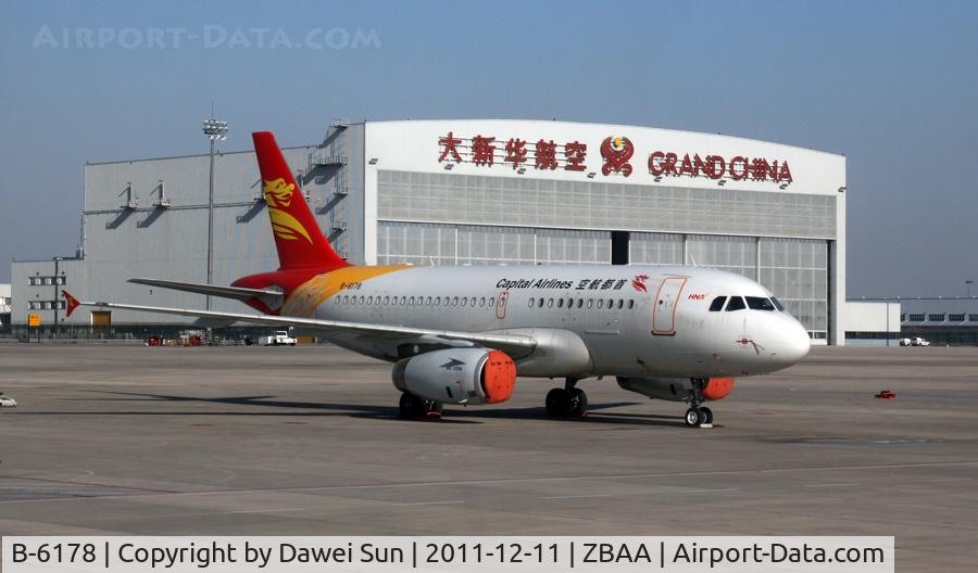 B-6178, 2008 Airbus A319-132 C/N 3548, @ZBAA