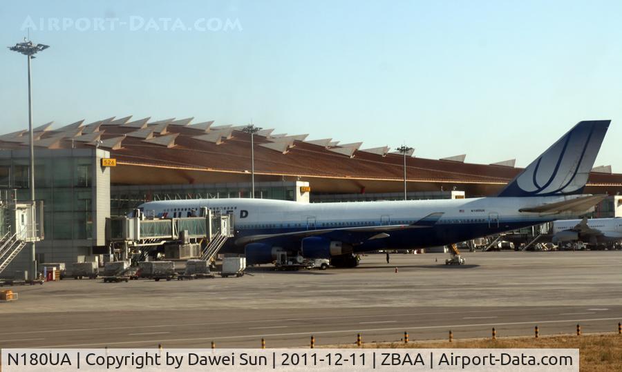 N180UA, 1991 Boeing 747-422 C/N 25224, Ready to go to San Francisco