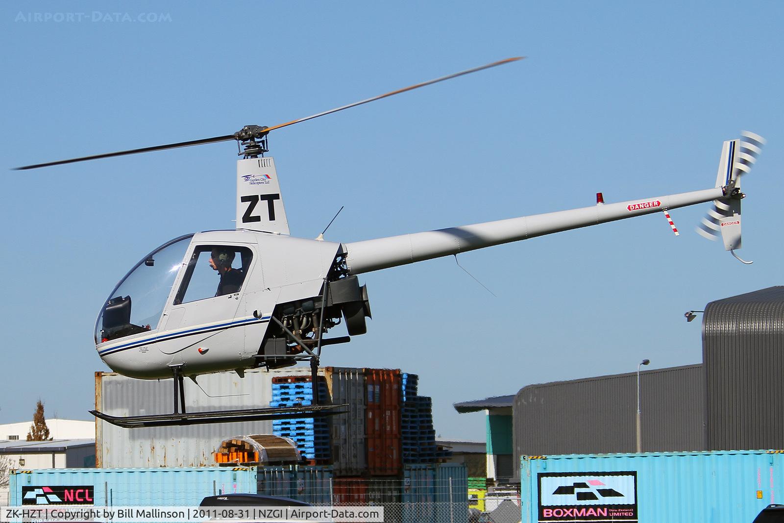 ZK-HZT, Robinson R22 Beta C/N 1825, away on another training flight