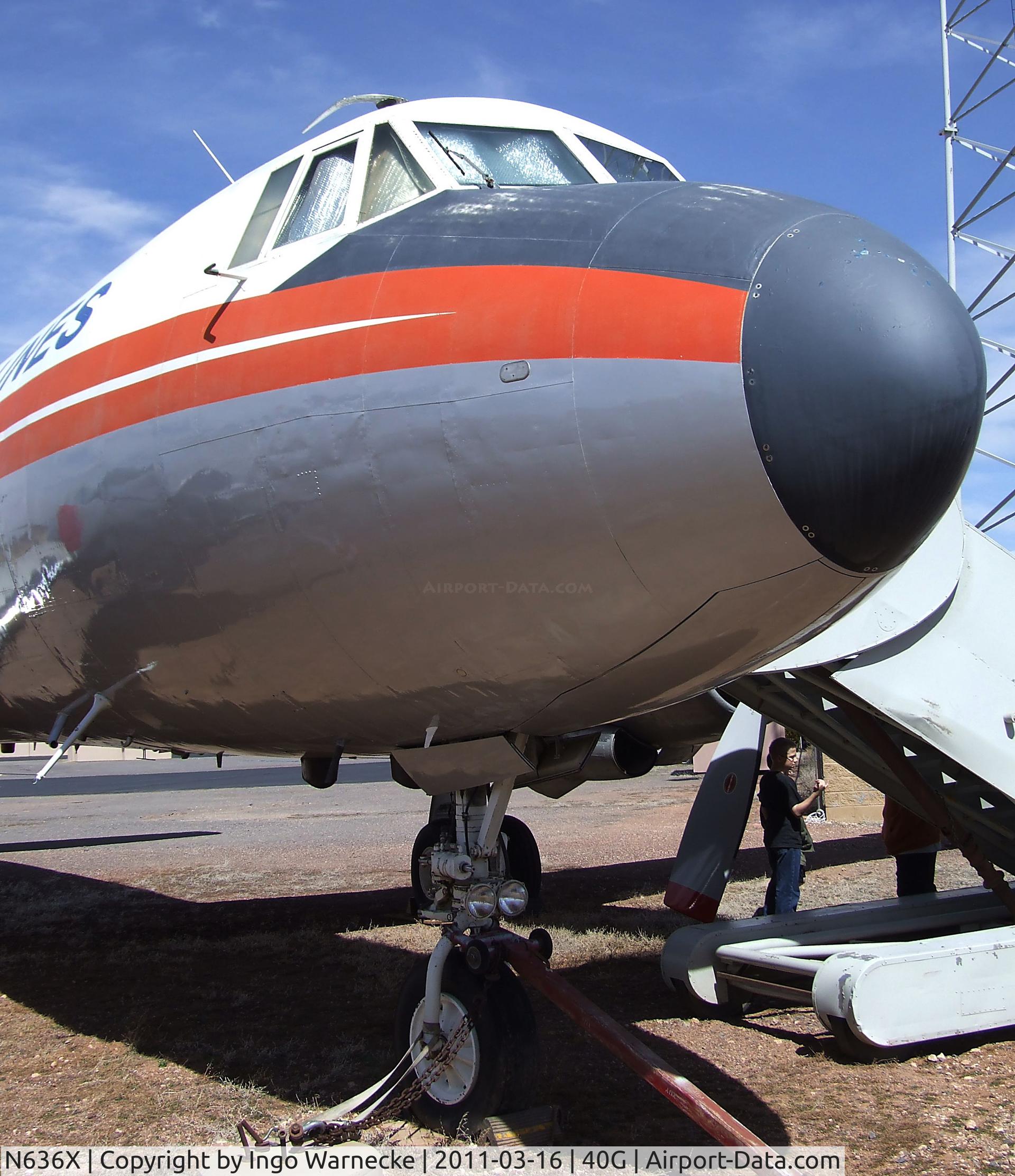 N636X, 1952 Martin 404 C/N 14135, Martin 404 at the Planes of Fame Air Museum, Valle AZ