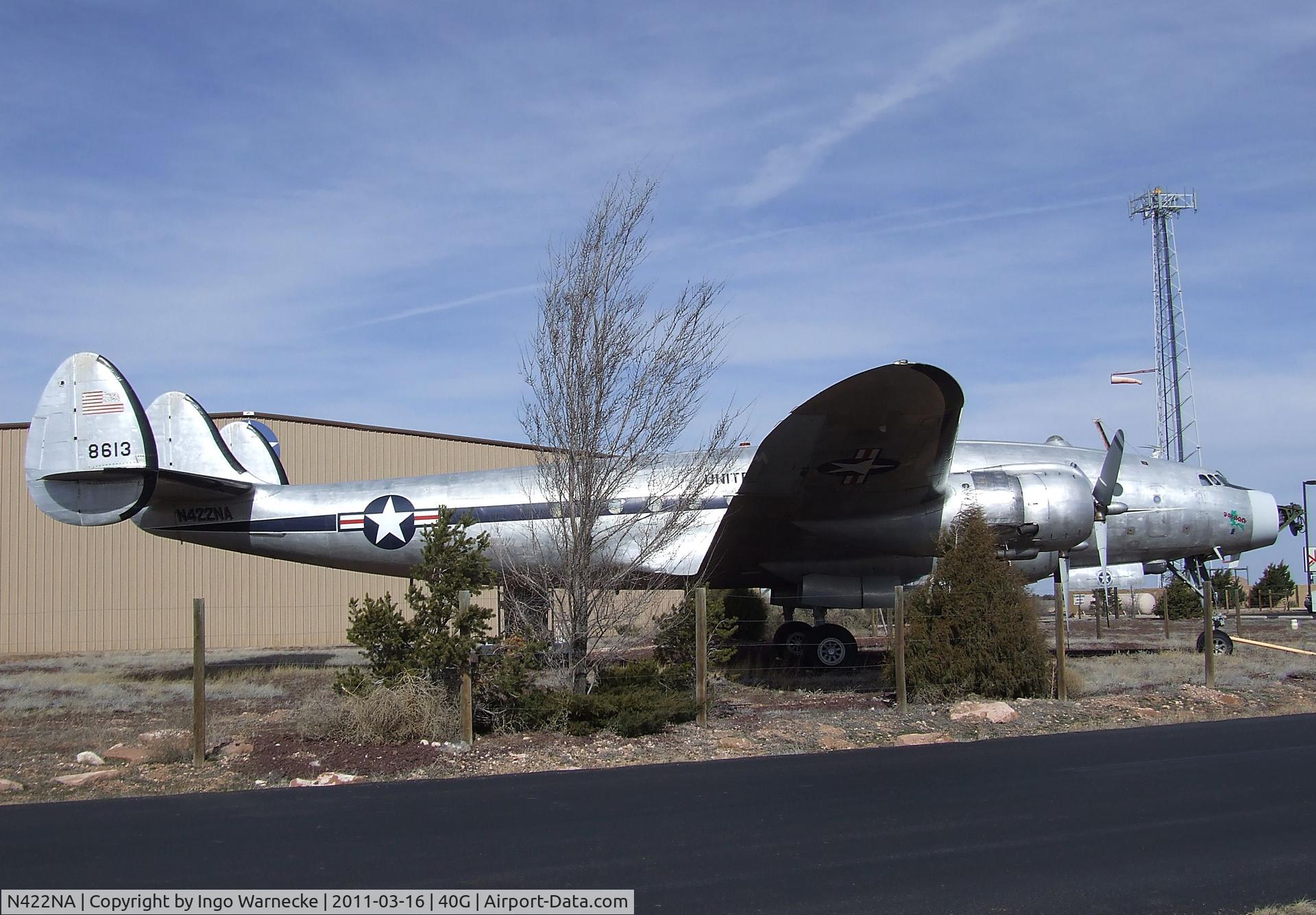 N422NA, 1948 Lockheed C-121A Constellation C/N 48-613 (2605), Lockheed VC-121A Constellation 'BATAAN' at the Planes of Fame Air Museum, Valle AZ