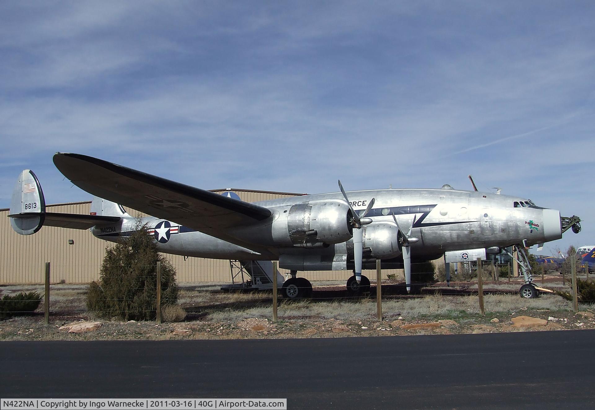 N422NA, 1948 Lockheed C-121A Constellation C/N 48-613 (2605), Lockheed VC-121A Constellation 'BATAAN' at the Planes of Fame Air Museum, Valle AZ
