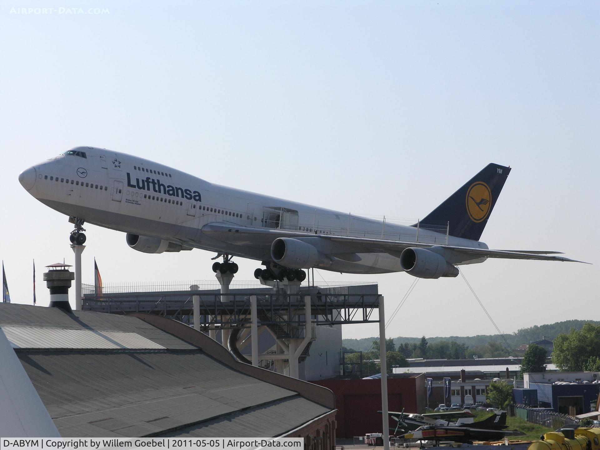 D-ABYM, 1978 Boeing 747-230BM C/N 21588, This aircraft is now standing in the museum in Speyer in Germany