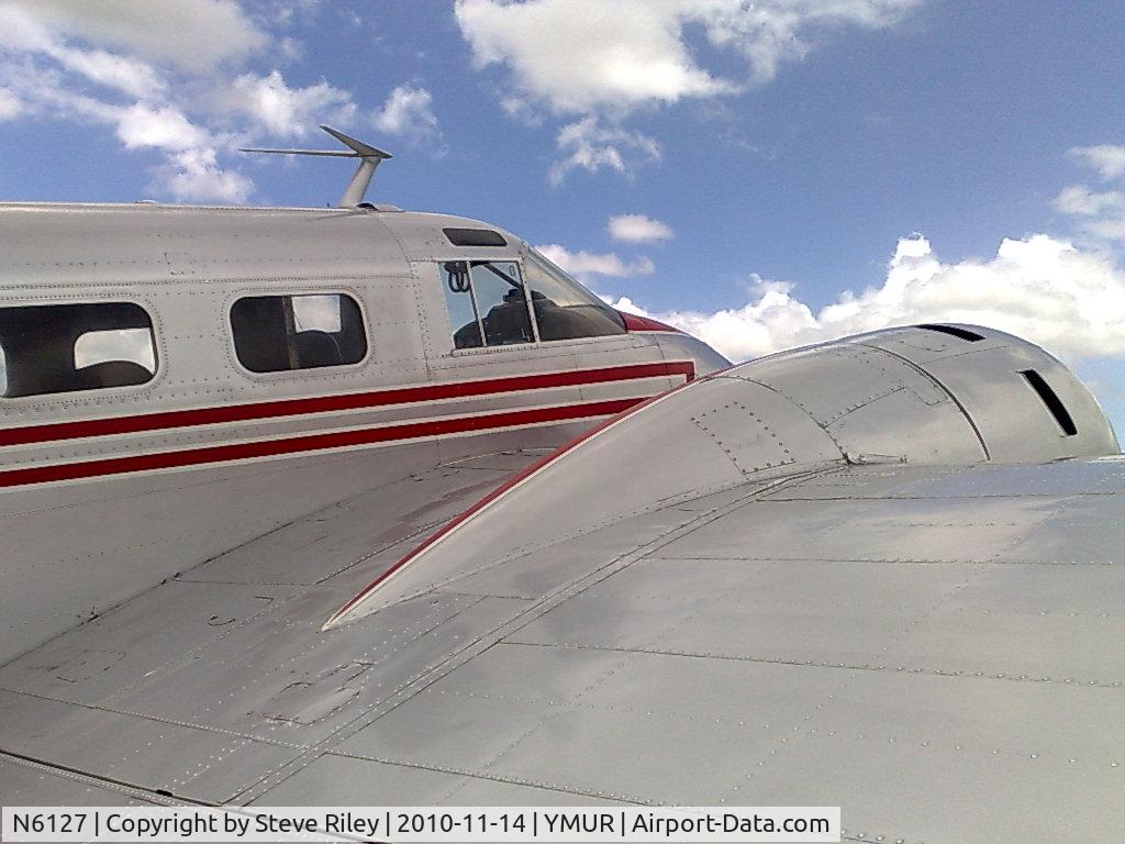 N6127, 1952 Beech Expeditor 3TM C/N CA-198, Starboard Engine nacelle