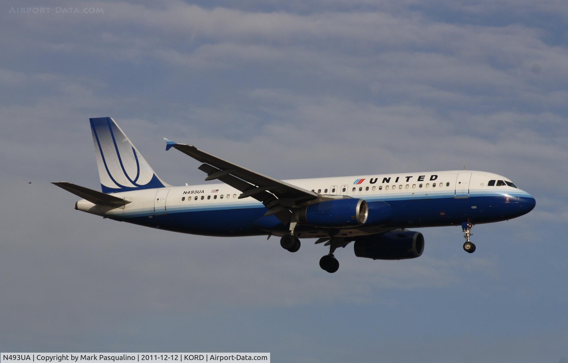 N493UA, 2002 Airbus A320-232 C/N 1821, Airbus A320