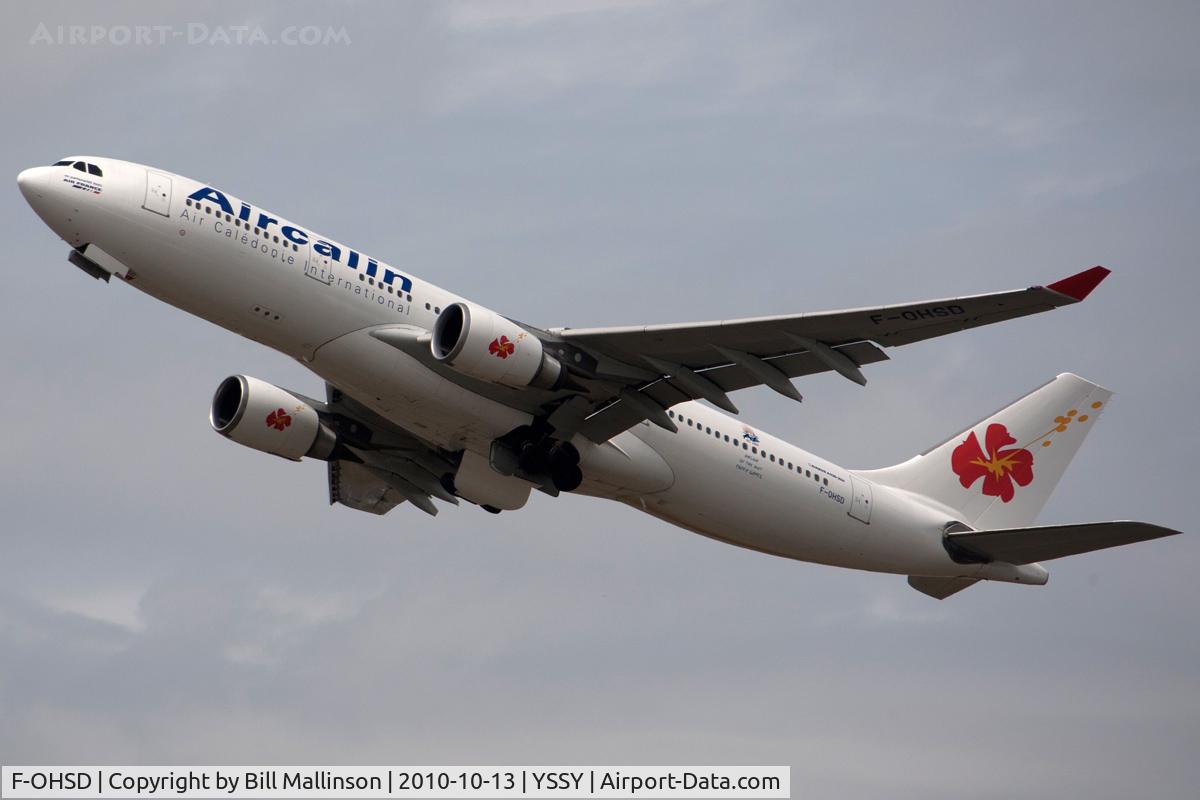 F-OHSD, 2002 Airbus A330-202 C/N 507, away from 34L