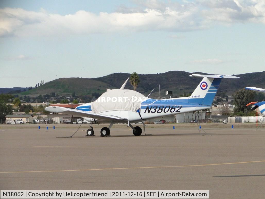 N38062, 1980 Beech 77 Skipper C/N WA-204, Covered up, tied down and parked