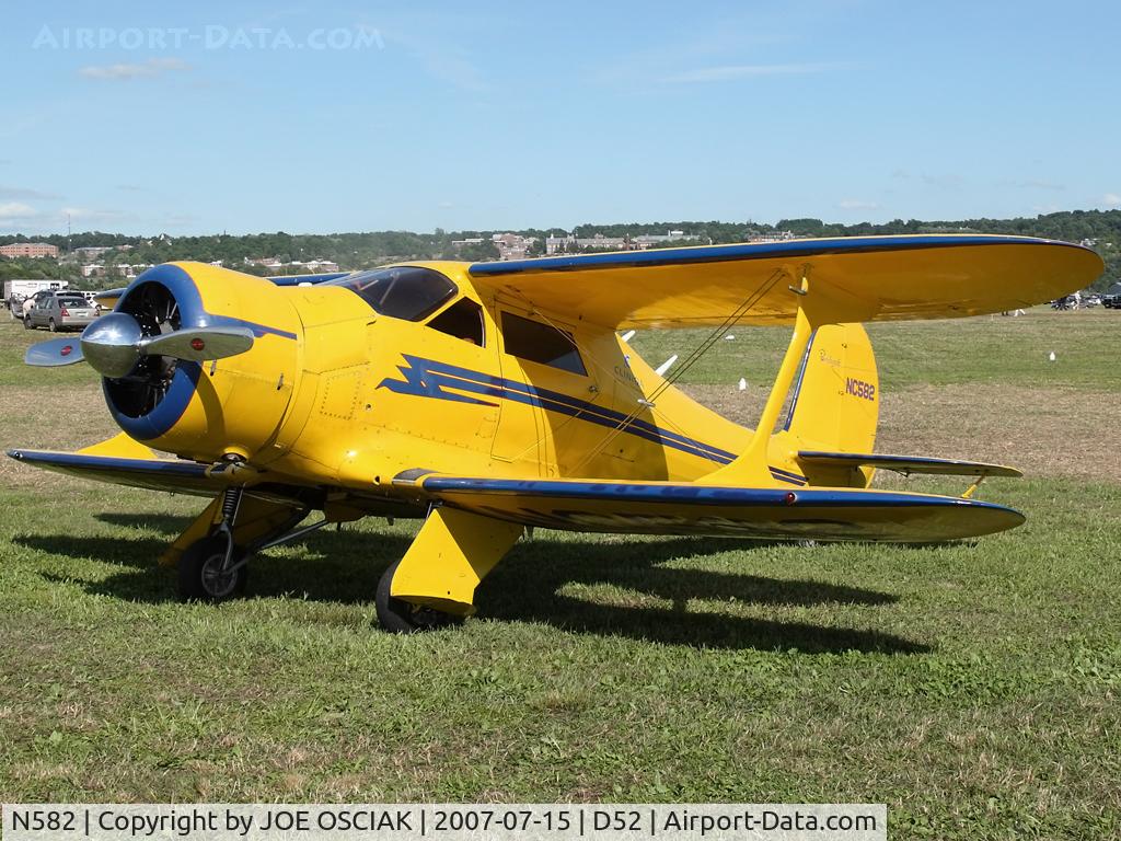 N582, 1944 Beech D17S Staggerwing C/N 6704, @D52