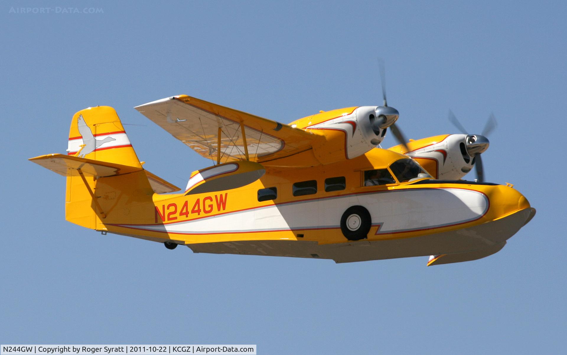 N244GW, 1986 Grumman G-44A Widgeon C/N 1473, Grumman G-44A Widgeon