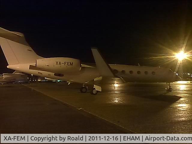 XA-FEM, 2010 Gulfstream Aerospace GV-SP (G550) C/N 5281, K37 apron