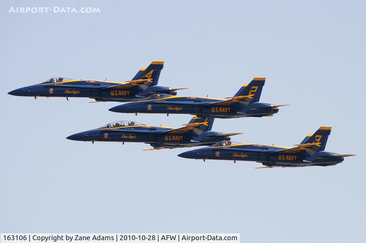 163106, McDonnell Douglas F/A-18A Hornet C/N 0495, At the 2010 Alliance Airshow - Fort Worth, TX