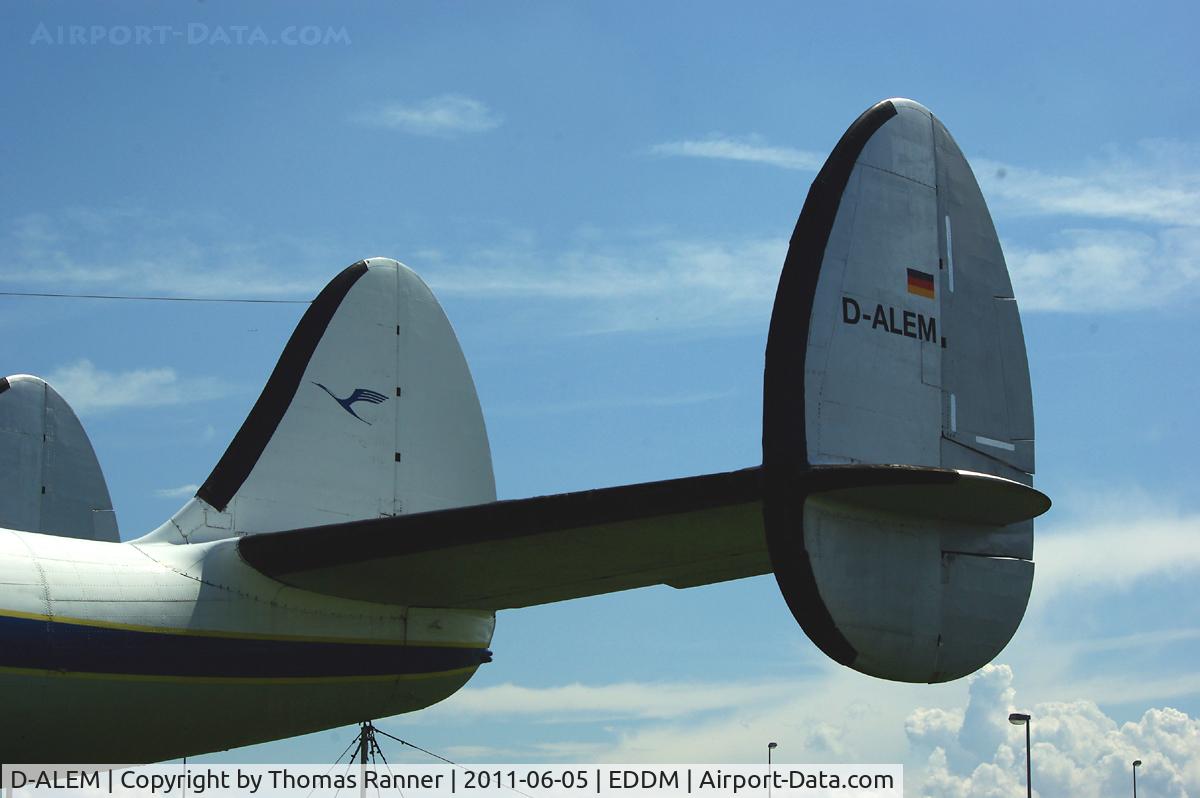 D-ALEM, 1955 Lockheed L-1049G Super Constellation C/N 4603, Lufthansa Lockheed Super Constellation