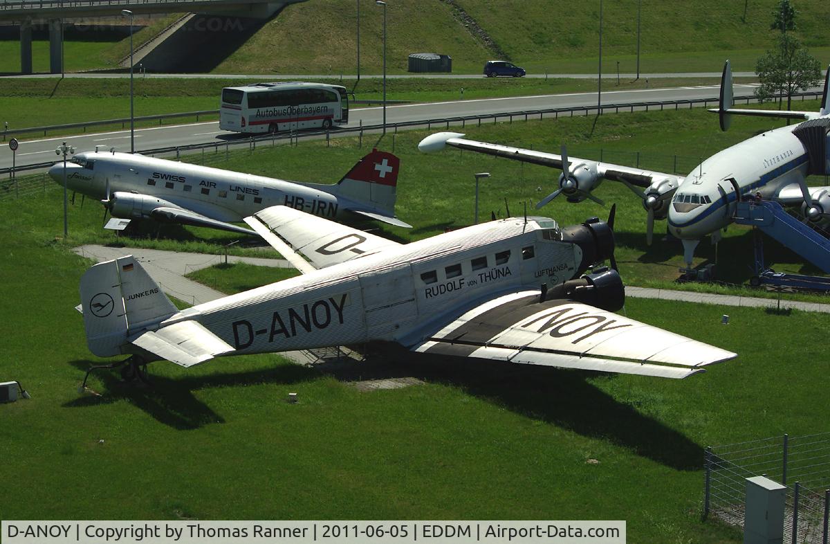 D-ANOY, Junkers (CASA) 352L (Ju-52) C/N 54, Lufthansa Junkers JU-52