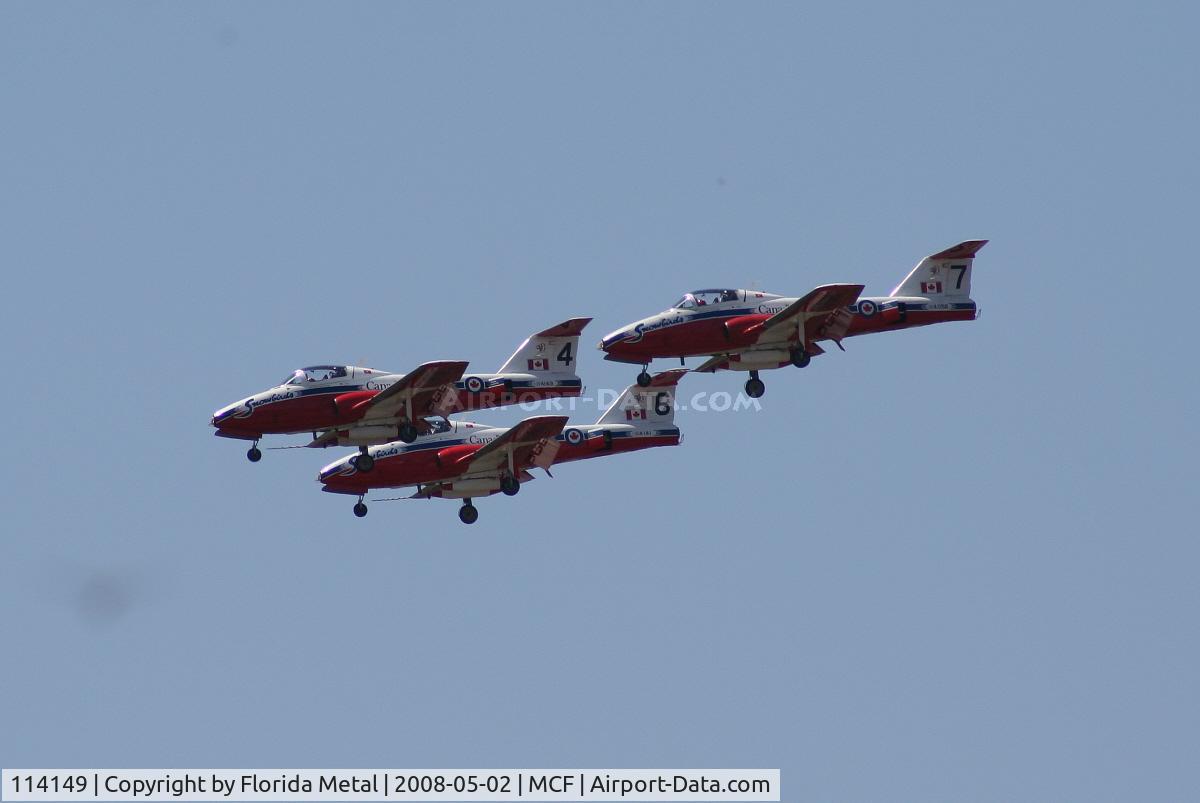 114149, Canadair CT-114 Tutor C/N 1149, This plane was #4 in 2008, but in 2010 was #10