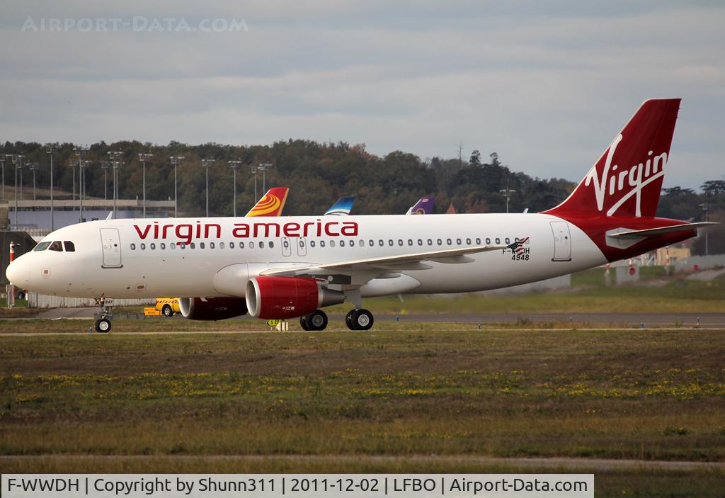 F-WWDH, 2011 Airbus A320-214 C/N 4948, C/n 4948 - To be N847VA