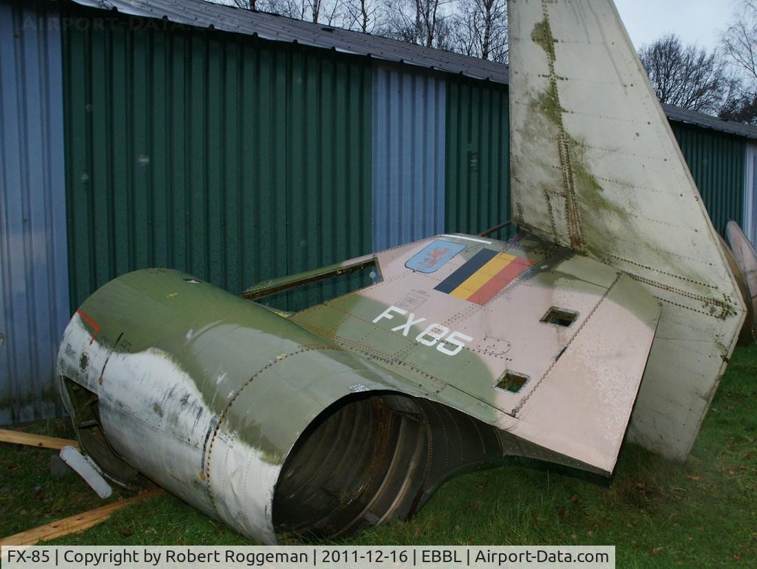 FX-85, 1966 Lockheed F-104g Starfighter C/N 683D-9146, Tail stored.
K.B.Air Museum.