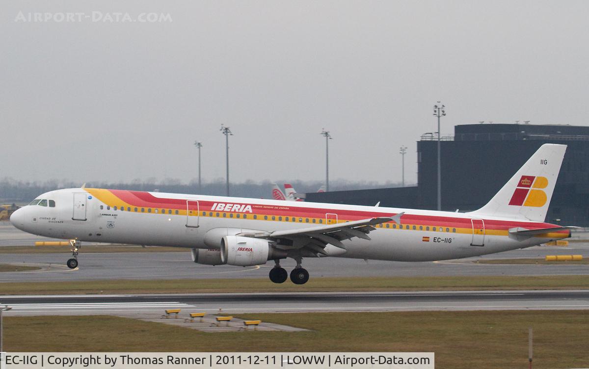 EC-IIG, 2001 Airbus A321-211 C/N 1554, Iberia Airbus A321