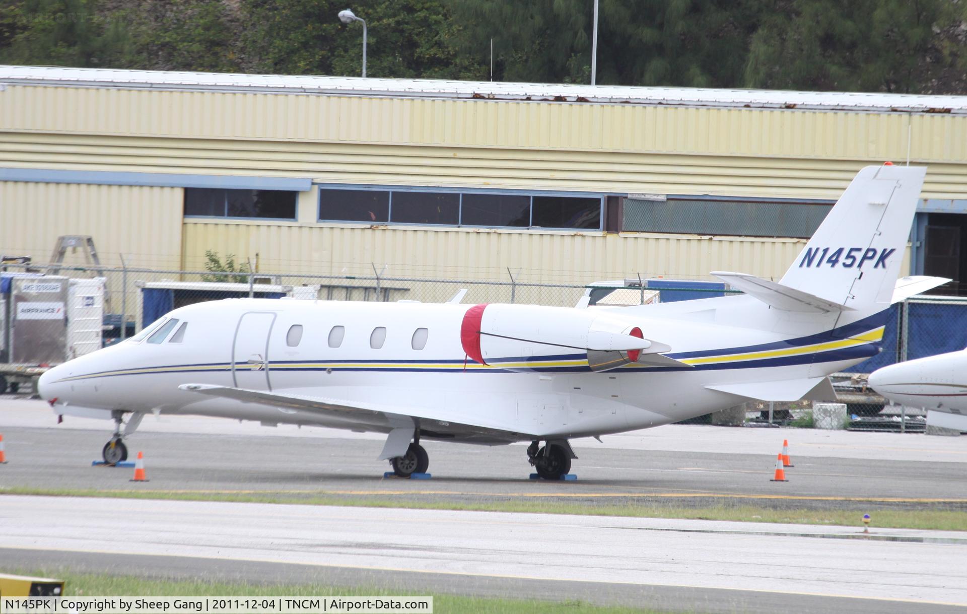 N145PK, 2008 Cessna 560XL Citation Excel C/N 560-5809, N145PK at TNCM