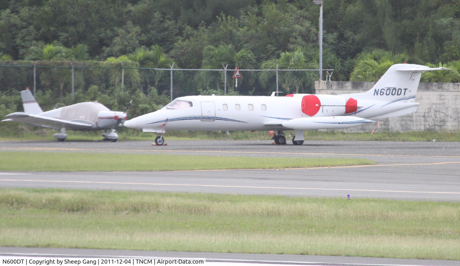 N600DT, 1975 Gates Learjet 35 C/N 35-017, N600DT at TNCM
