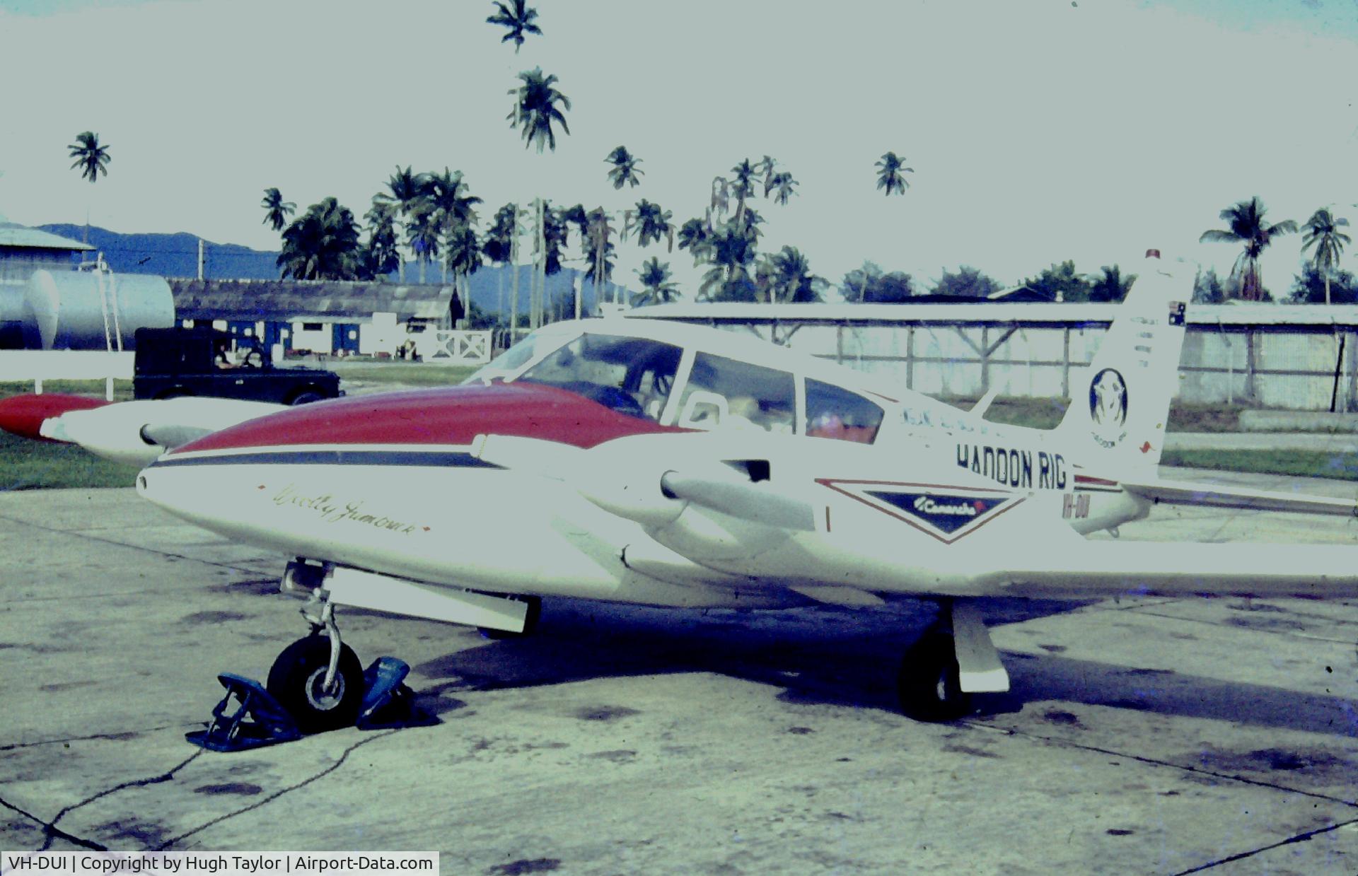 VH-DUI, 1965 Piper PA-30-160 Twin Comanche Twin Comanche C/N 30-830, Butterworth AFB