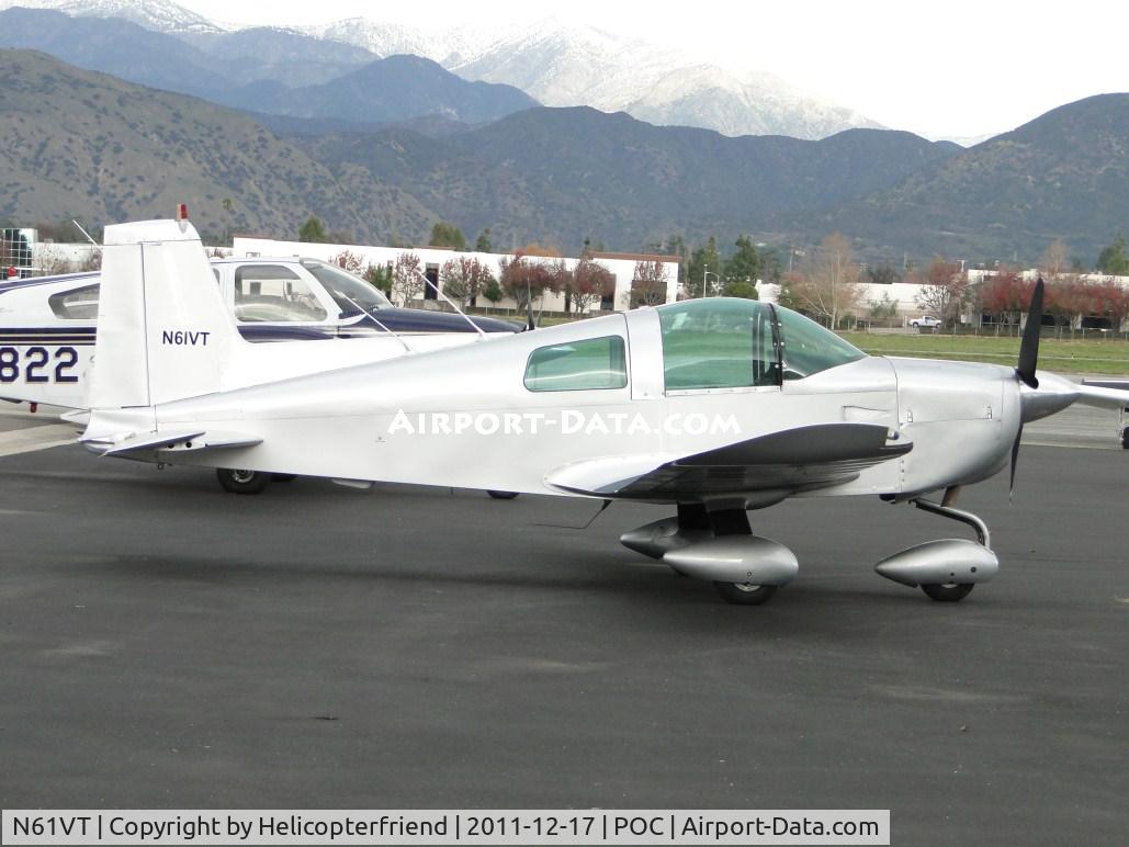 N61VT, 1971 American Aviation AA-1A Trainer C/N AA1A-0047, Parked at Howard Aviation