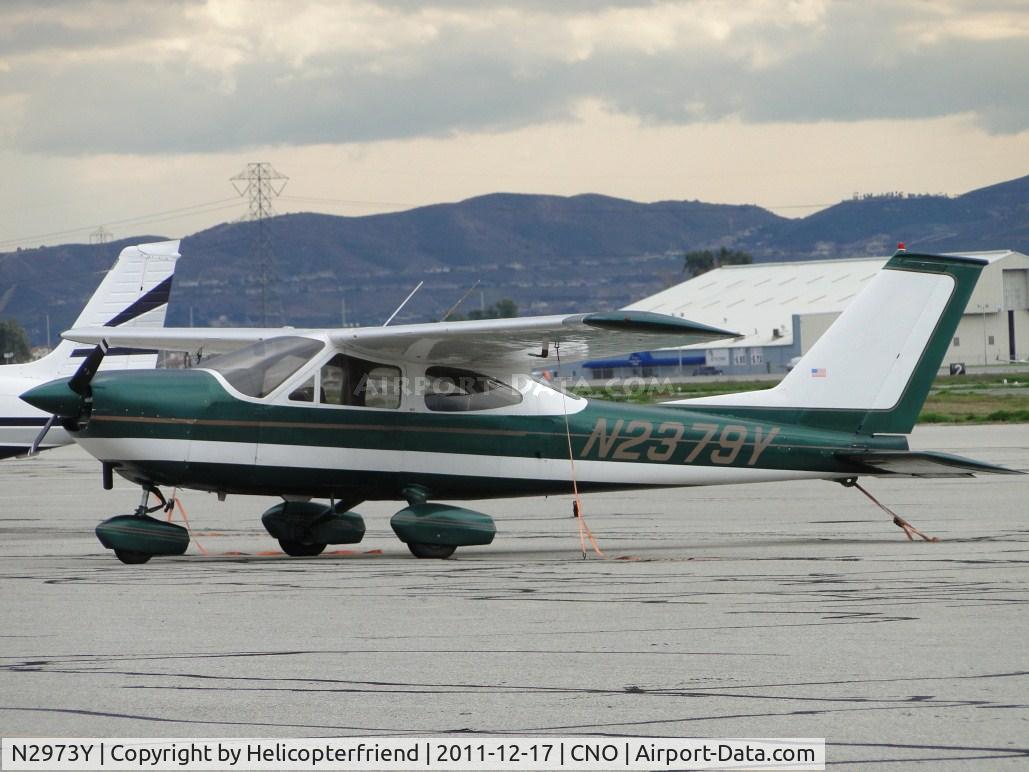 N2973Y, 1979 Piper PA-28-161 C/N 28-8016012, Tied down and parked