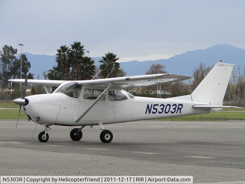 N5303R, 1965 Cessna 172F C/N 17252824, Tied down and arked