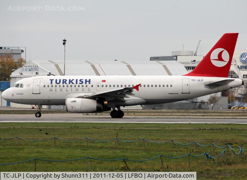 TC-JLP, 2005 Airbus A319-132 C/N 2655, Ready for take off rwy 32R