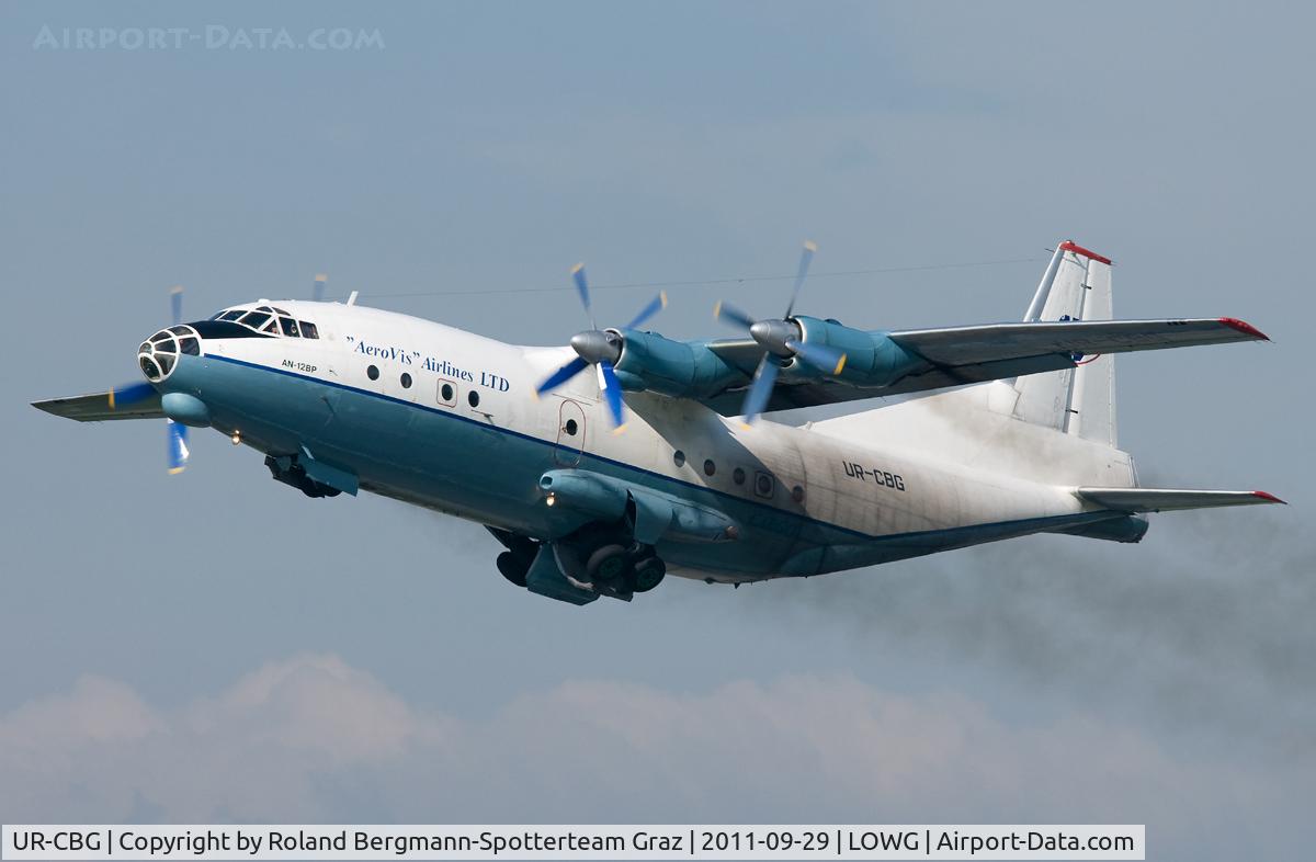 UR-CBG, 1966 Antonov An-12BK C/N 6343705, Antonov AN-12