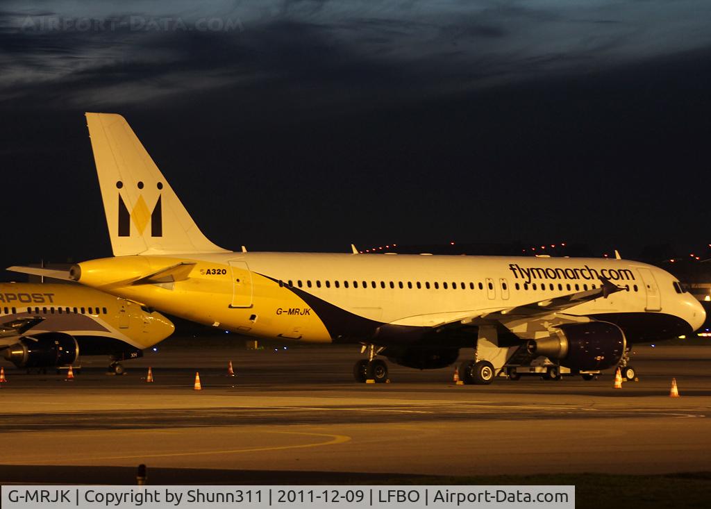 G-MRJK, 1999 Airbus A320-214 C/N 1081, Parked at the old Terminal...