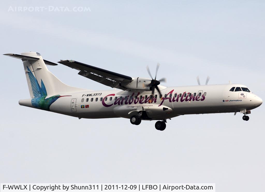 F-WWLX, 2011 ATR 72-600 C/N 973, C/n 973 - To be 9Y-TTB