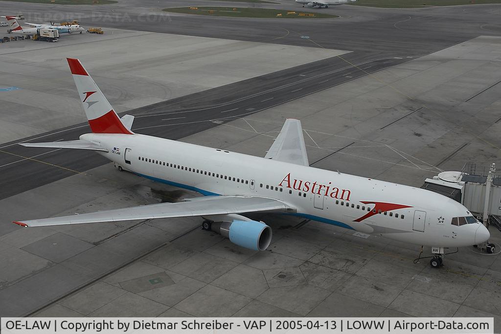 OE-LAW, 1992 Boeing 767-3Z9/ER C/N 26417, Austrian Airlines Boeing 767-300