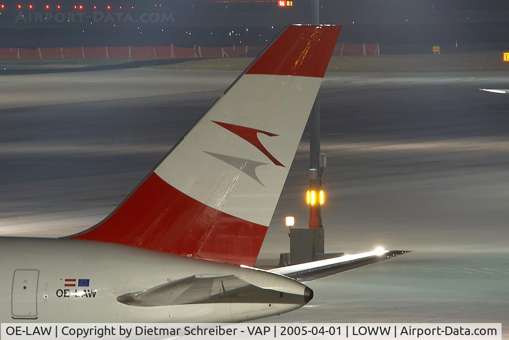 OE-LAW, 1992 Boeing 767-3Z9/ER C/N 26417, Austrian Airlines Boeing 767-300