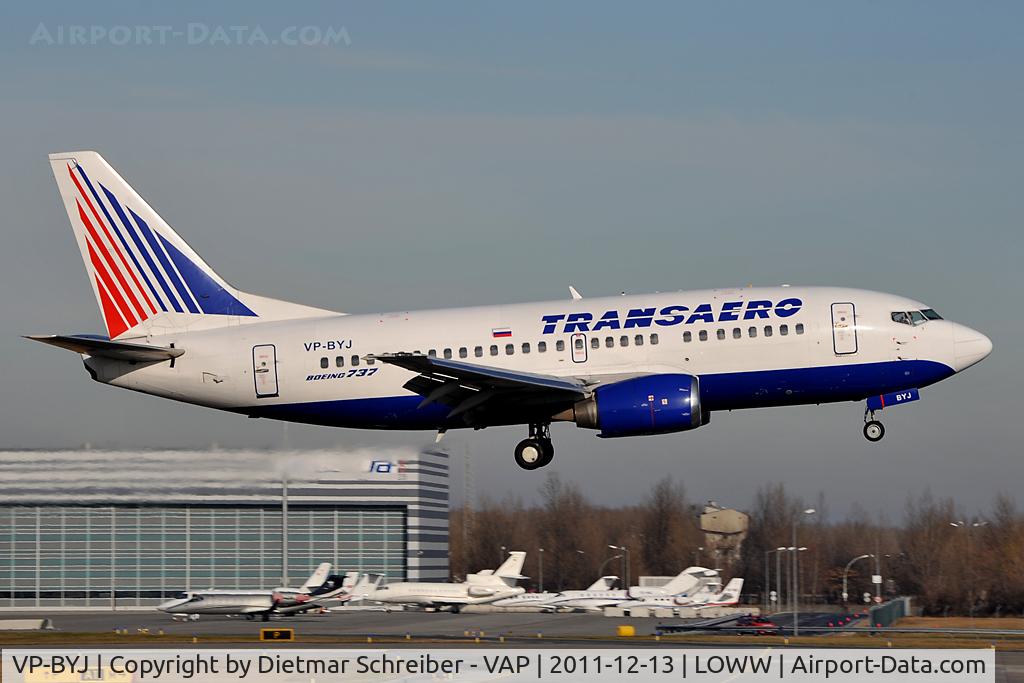 VP-BYJ, 1998 Boeing 737-524 C/N 28923, Transaero Boeing 737-500
