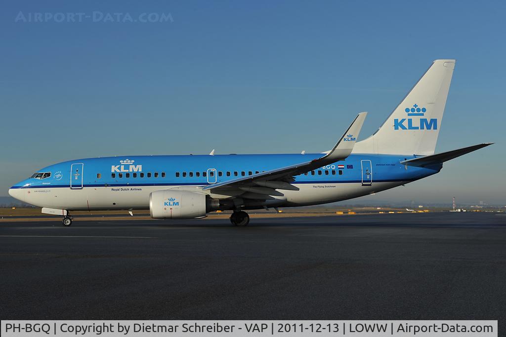PH-BGQ, 2011 Boeing 737-7K2 C/N 39256, KLM Boeing 737-700
