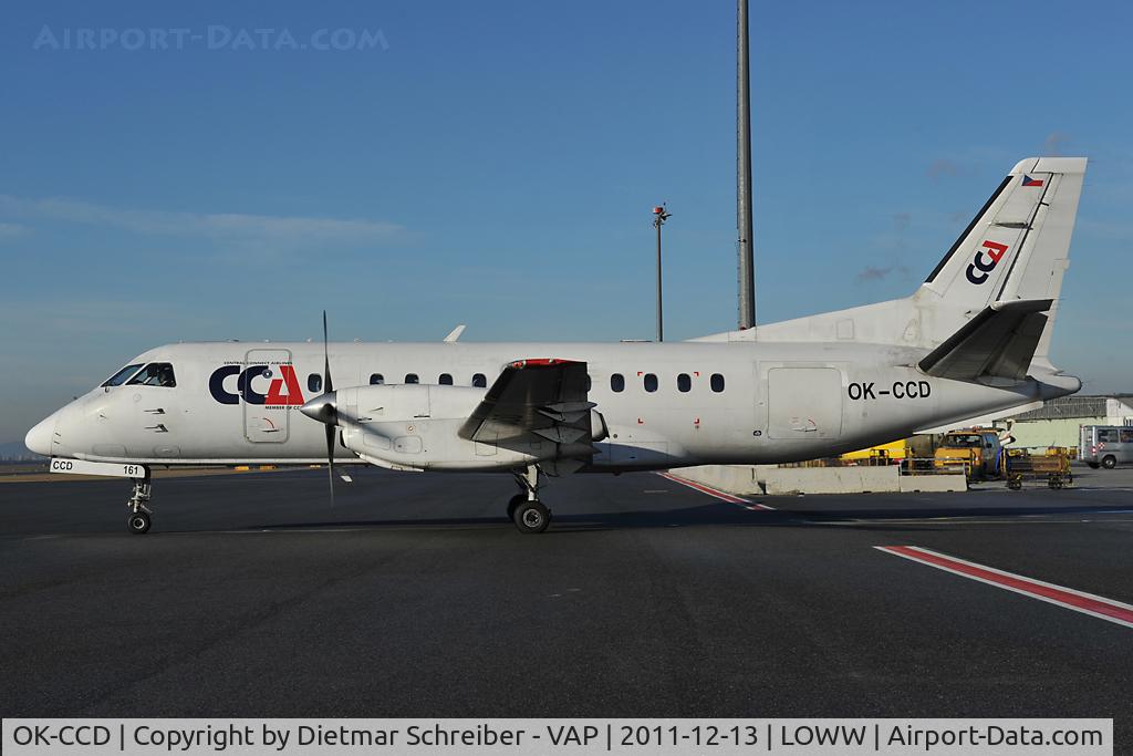 OK-CCD, 1989 Saab SF340B C/N 340B-161, Central Connect Saab 340