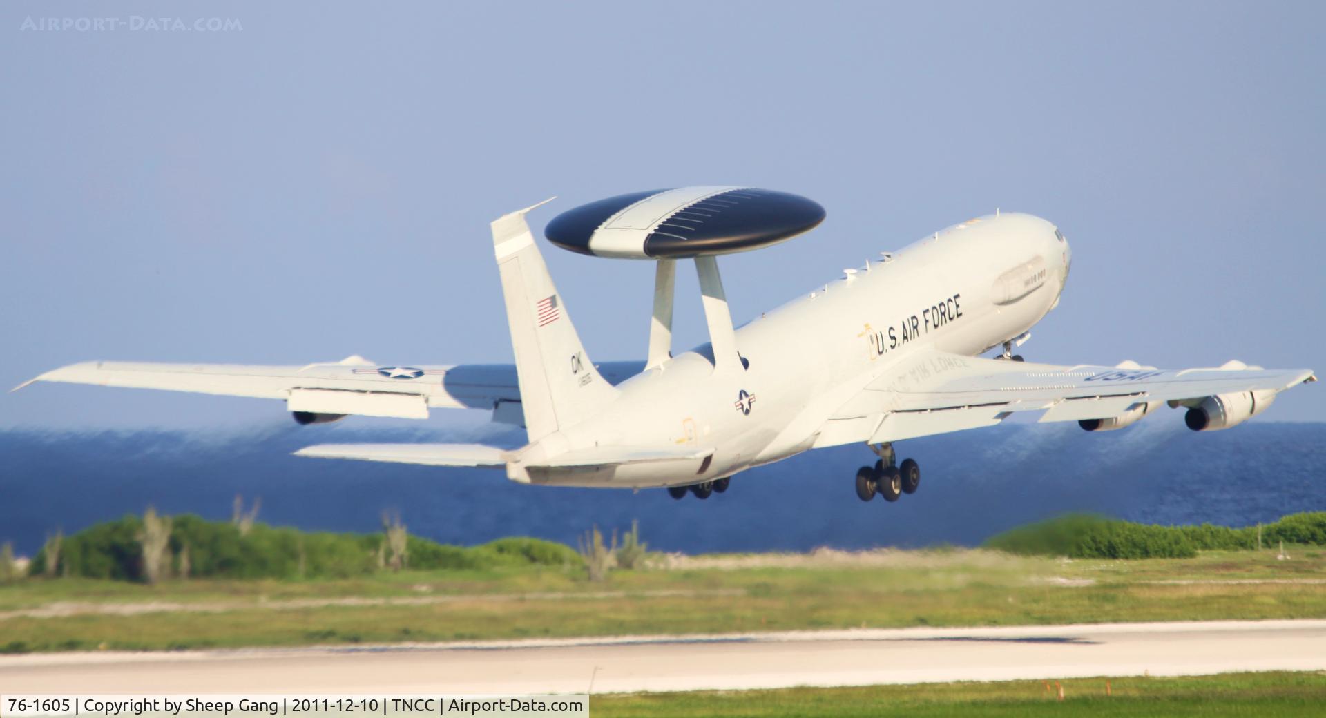 76-1605, 1976 Boeing E-3B Sentry C/N 21435/924, 76-1605 at TNCC