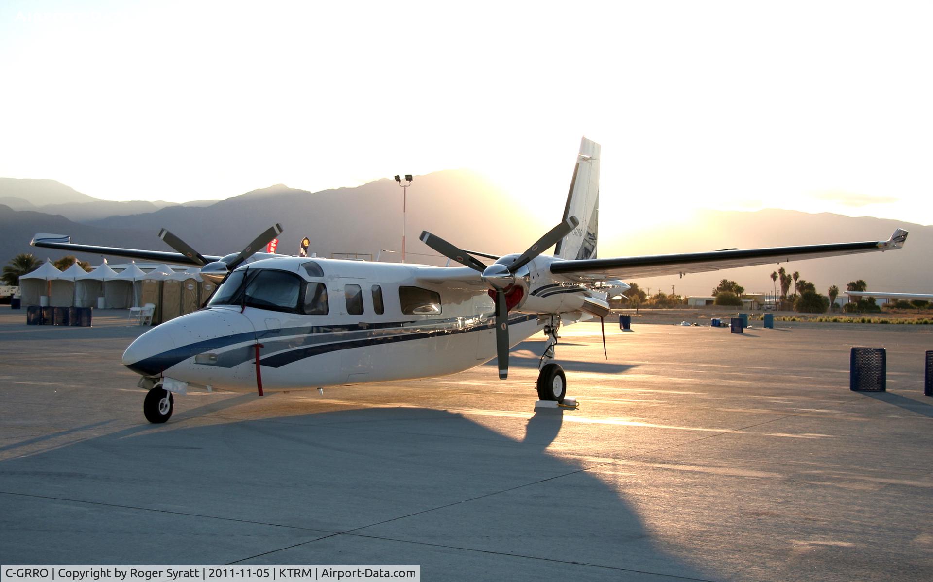 C-GRRO, 1974 Rockwell 690A Turbo Commander Turbo Commander C/N 11166, Aero Commander 690A