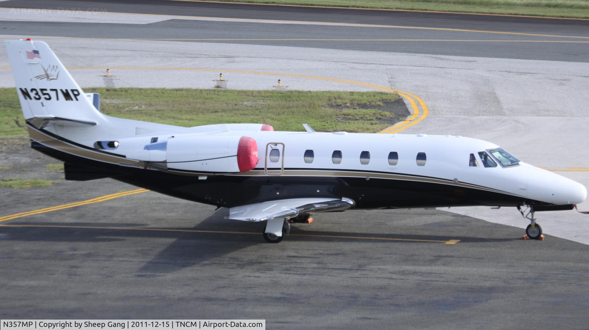 N357MP, 2008 Cessna 560XLS Citation Excel C/N 560-5774, N357MP at TNCM