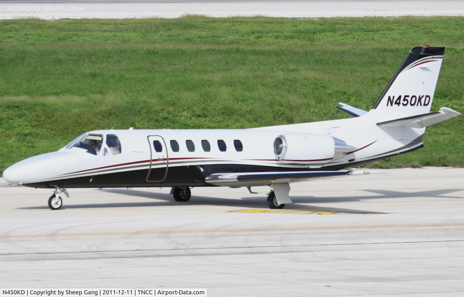 N450KD, 1982 Cessna 550 Citation II C/N 550-0412, N450KD at TNCC