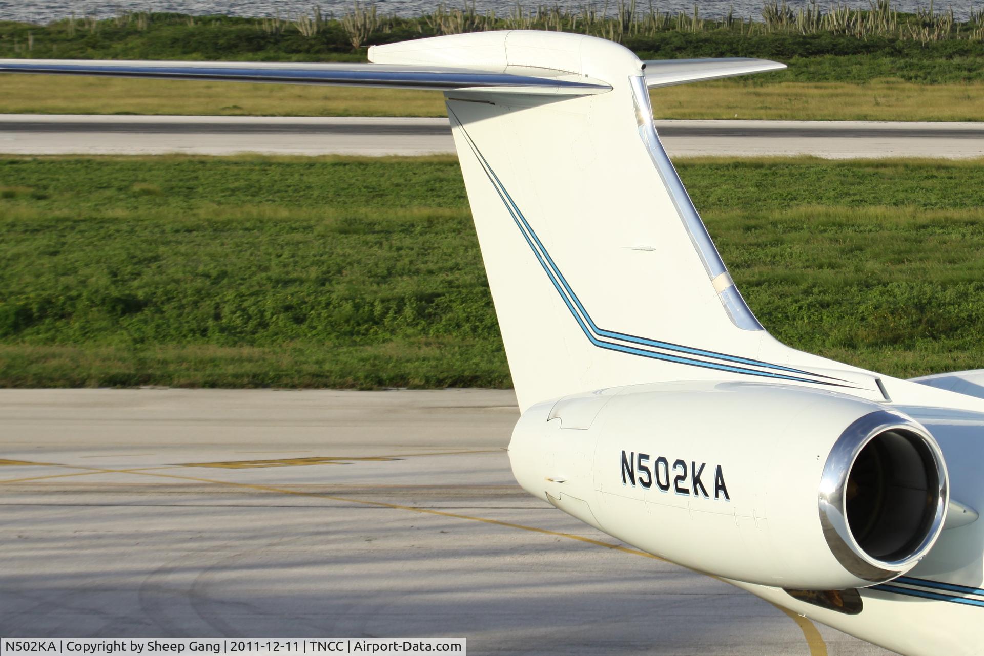 N502KA, 1999 Gulfstream Aerospace G-V C/N 502, N502KA at TNCC