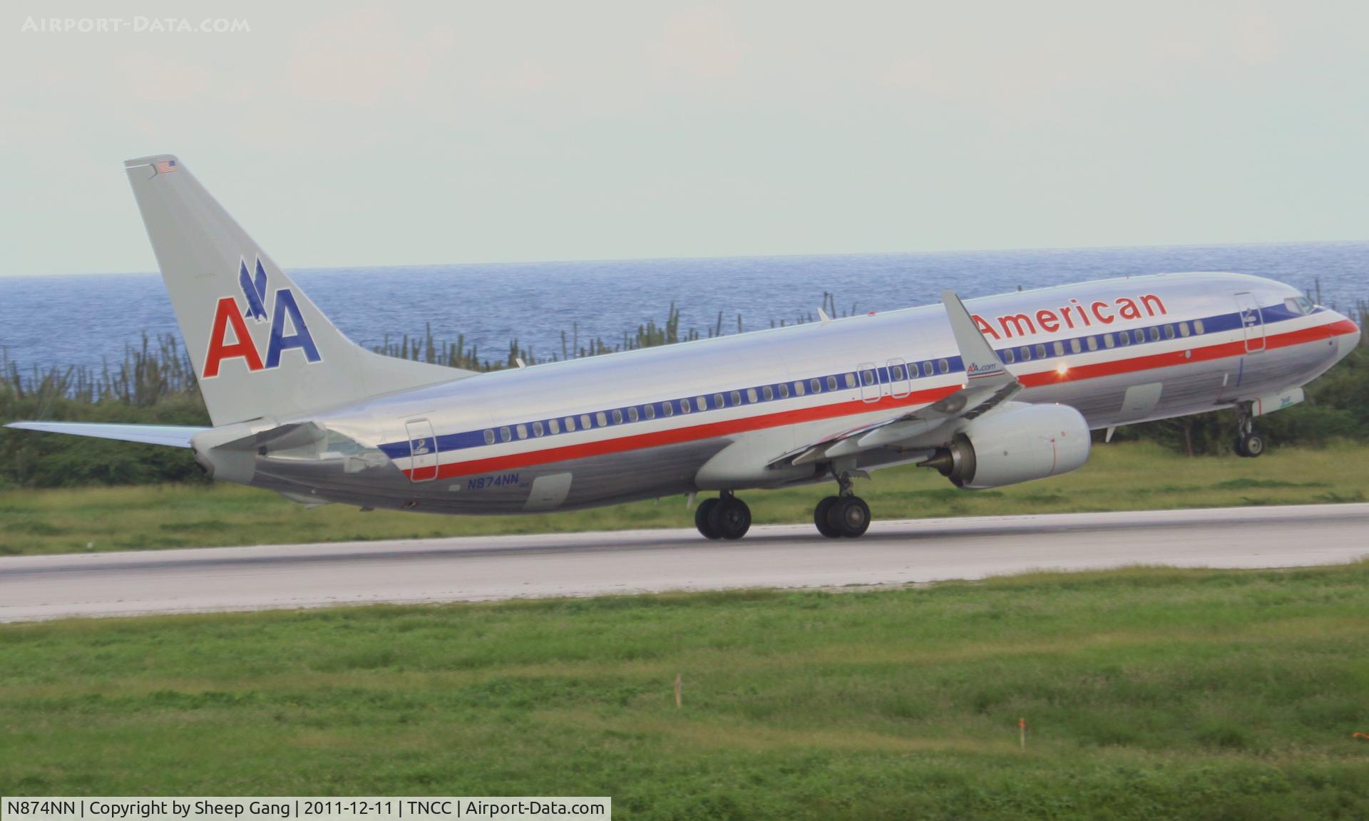 N874NN, 2011 Boeing 737-823 C/N 31129, N874NN at TNCC